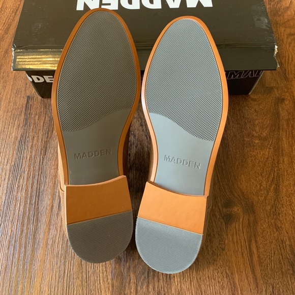New Steve Madden M-Dillon Cognac Sui Size 8 - Picture 5 of 6
